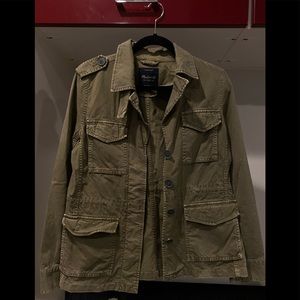 Madewell Army Green Coat